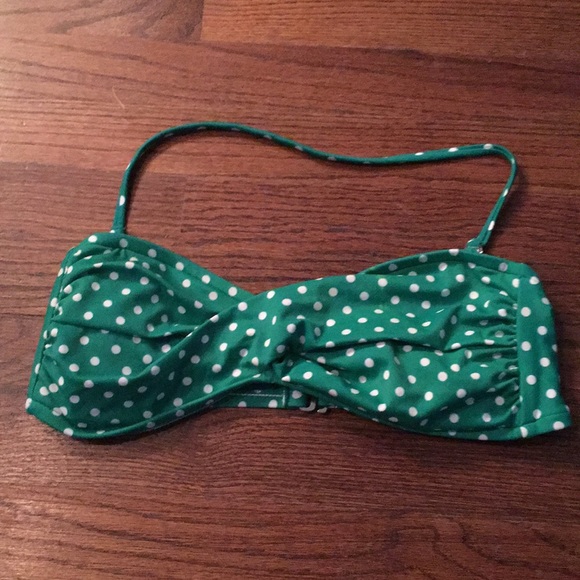 Xhilaration Green with White Polka Dots ๐ - Picture 2 of 2